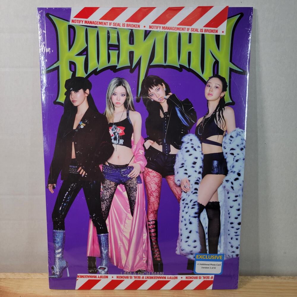 CD Aespa - Rich Man: The 6th Mini Album (Energy Ver.) NEW / SEALED